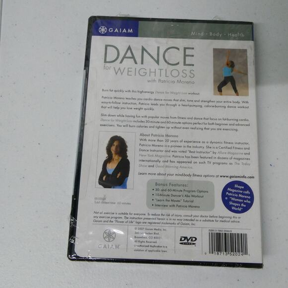 Gaiam Pilates and Dance Workouts Weight Loss Tone Condition - Picture 8 of 8